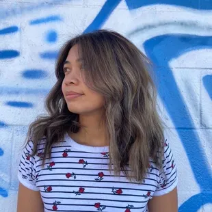 Love love love it! They take your pic in front of this cool decked out wall art tooo!