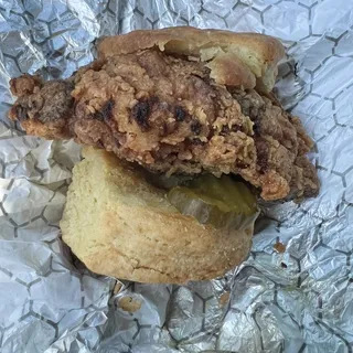 Glori-Fried Chicken Biscuit