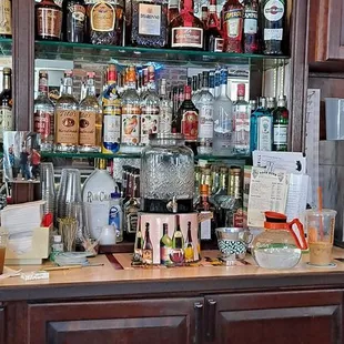 The bar