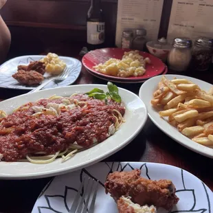 All the food!