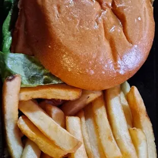 Salmon but with fries