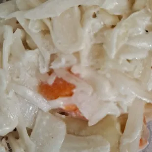 The coleslaw