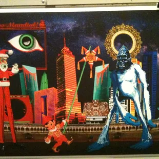 Bomb Shelter xmas print