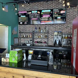 Order at the counter