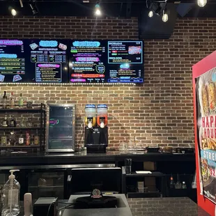 interior, sushi and sashimi