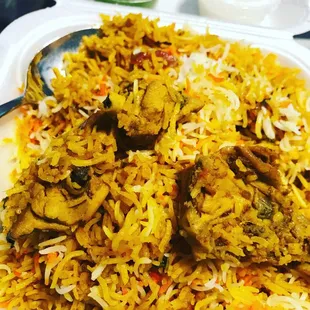 Chicken biryani