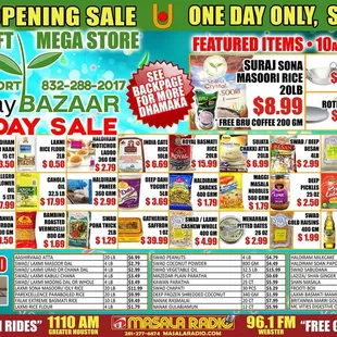 the grand opening sale of bombay bazaar