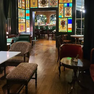 Inside