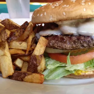 Mushroom Swiss Burger