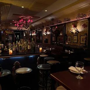 the interior of a restaurant