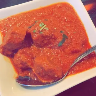 Lamb Roganjosh, delicious but the portion was small. Also, I expected it to be extremely fresh.