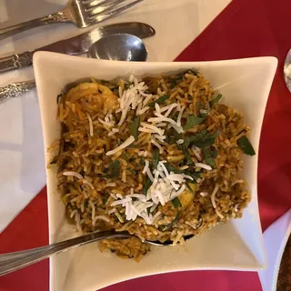 Shrimp Biryani