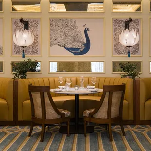 sushi and sashimi, interior