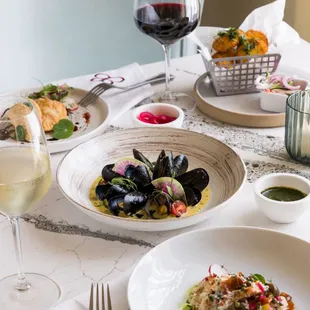 shellfish, food, mussels, oysters and mussels, oysters