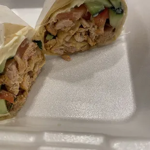 Tandoori Chicken Burrito