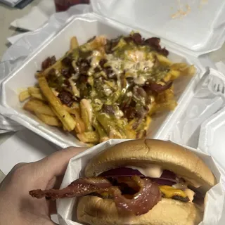 Bombay Bacon Burger