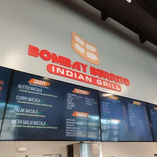 Menu as of September 2023.