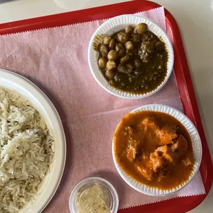 Butter Chicken, Dal Makhani