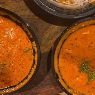 Chicken Tikka Masala, Paneer Mahkani