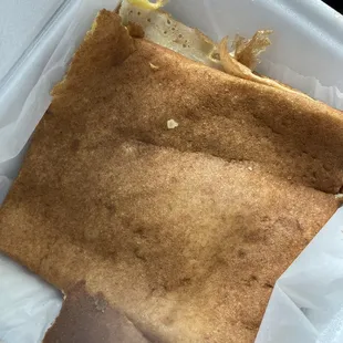 Egg masala dosa