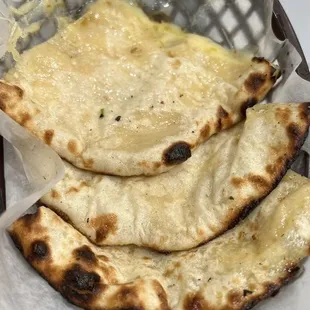 Pepper Ghost Cheese Naan