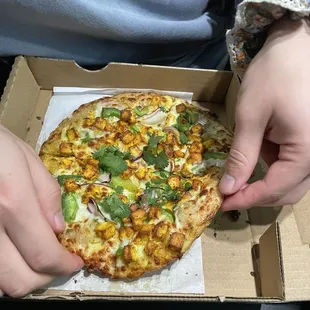 14. Tandoori Paneer Pizza