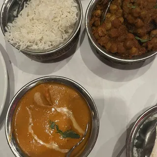 Channa Masala Dinner