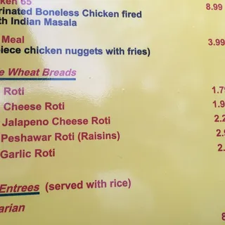 2 Tawa Roti