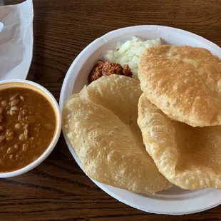 Puri bhaji!