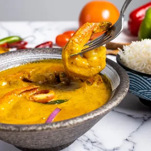 Coconut Shrimp Curry