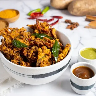 Mixed Vegetable Pakoras