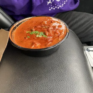 Chicken Tikka Masala, rice was on the dash haha