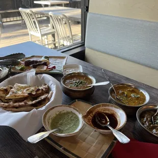 No idea what the names of the dishes were, but it was part of the dinner special and they were all freaken delicious