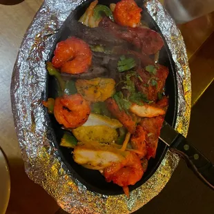 Tandoori mixed grill