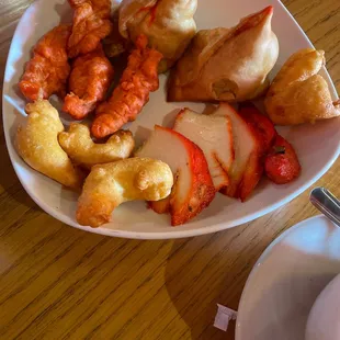 Non vegetarian assorted platter