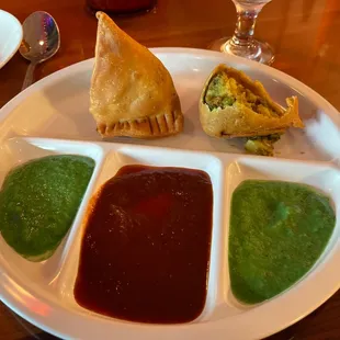 7. Vegetable Samosa