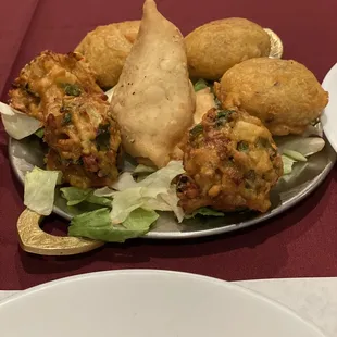 Assorted appetizers