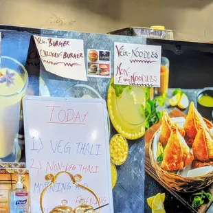 Posted Signs Inside