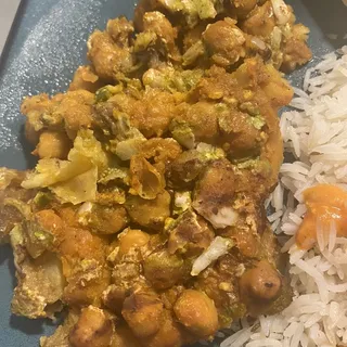 Samosa Chana Chaat