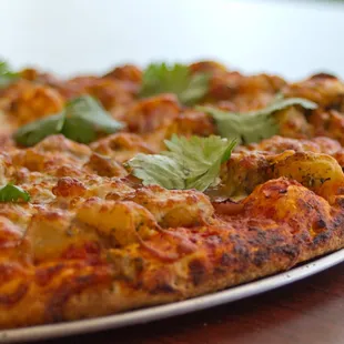 Aloo Chaat Pizza