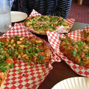 Chili paneer, chicken tikka, and tandoori chicken :)