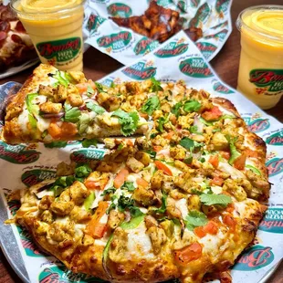 Chicken Masala Pizza