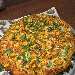Chilli Paneer Pizza