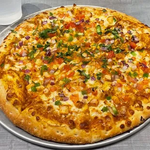 Delhi Tikka Masala Pizza - w/ Chicken