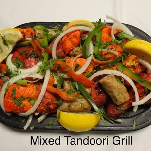 Mixed tandoori grill