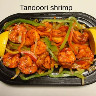 Tandoori shrimps