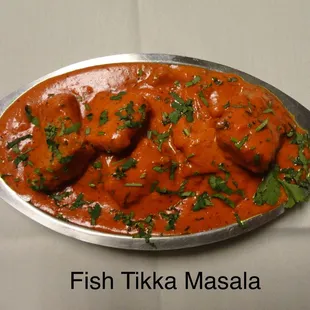 Fish tikka masala