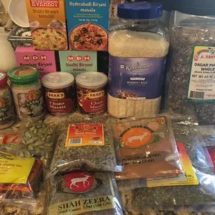 Finally able to pick up all the spices needed to make Indian dishes. Along with extras at a price!