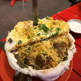 Bombay Goat biryani