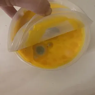 Moldy mango mousse